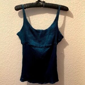 Classiques Entier large silk & cotton cami